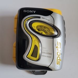 Sony Sports Walkman Cassette Player Radio AM/FM Mega Bass WM-FS111